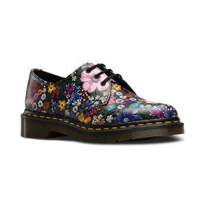 DR. MARTENS 1461 WANDERLUST IN BLACK/MALLOW PINK